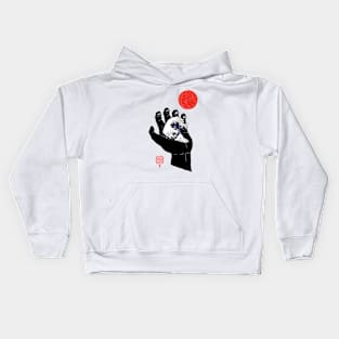 Kanagawa hand Kids Hoodie